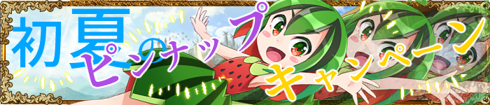 初夏のピンナップキャンペーン